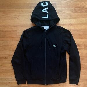 Lacoste hooded sweatshirt - size 3 small/medium
